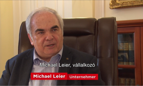 Michael Leier, úttörő egy nemzetközi család élén